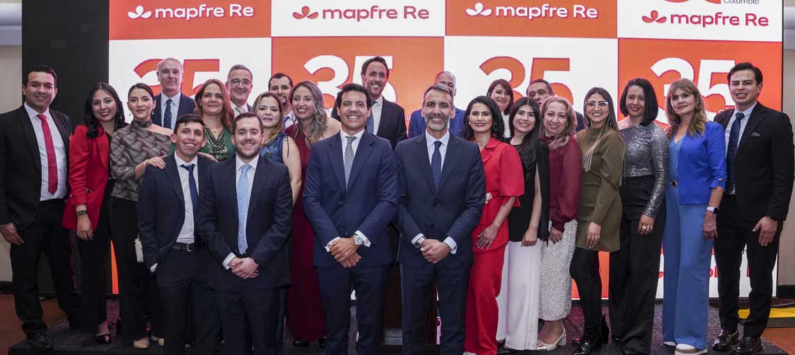 Mapfre Re celebra 35 años de presencia en Colombia
